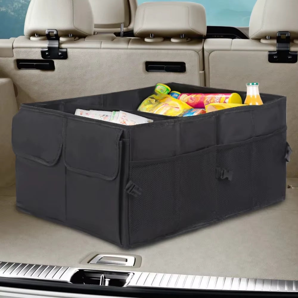Big Capacity Collapsible Car Storage Box Trunk Cargo Case Repair Tools Holder Auto Organizer Automotive Accessories Universal